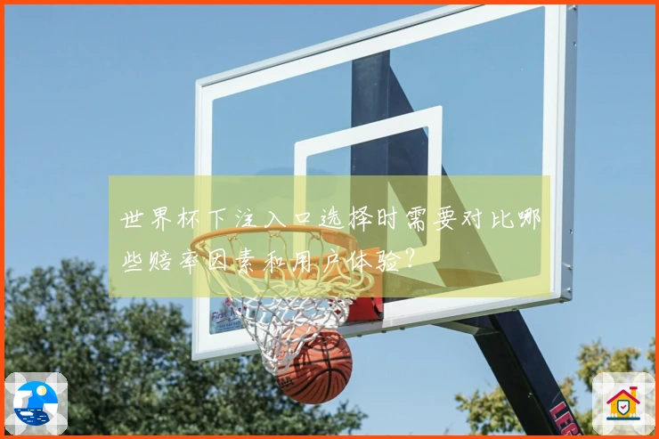 世界杯下注入口选择时需要对比哪些赔率因素和用户体验？